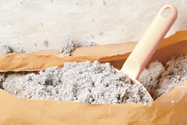 断熱材セルロースファイバーイメージ