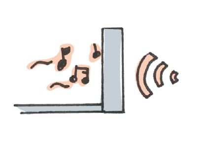 防音性イメージ