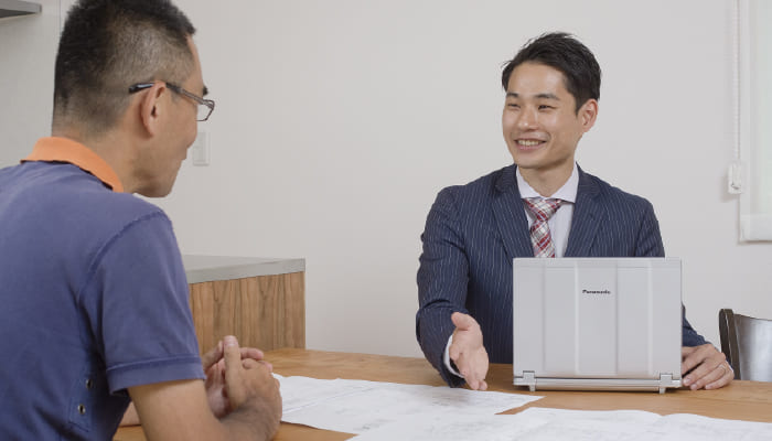 家づくりコーディネーター西村和德の働く風景9