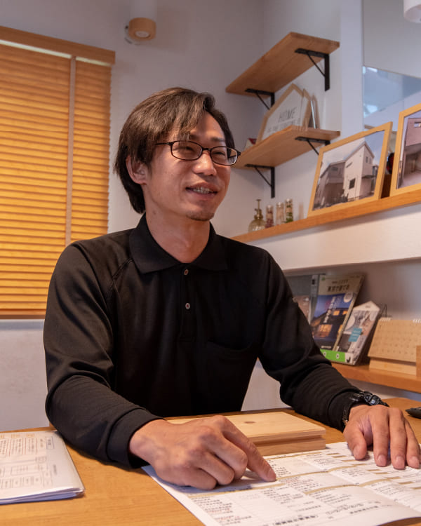 家づくりコーディネーター西村和德の働く風景4