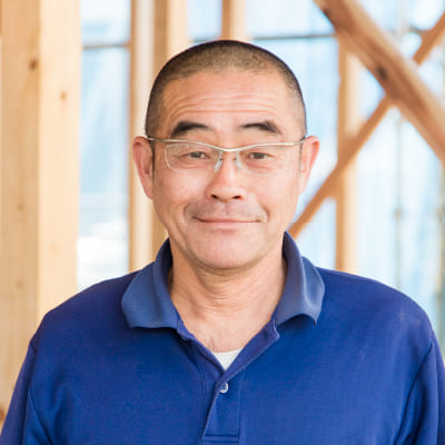 ムクヤホームの基礎工事 當麻創建 當麻の顔写真