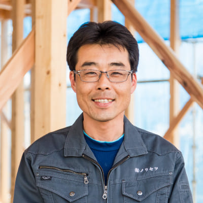 ムクヤホームの水道設備 有限会社ノリセツ 鈴木の顔写真