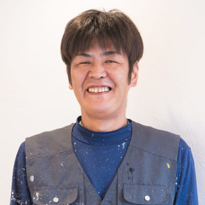 ムクヤホームの塗装工事 和田塗装 和田の顔写真