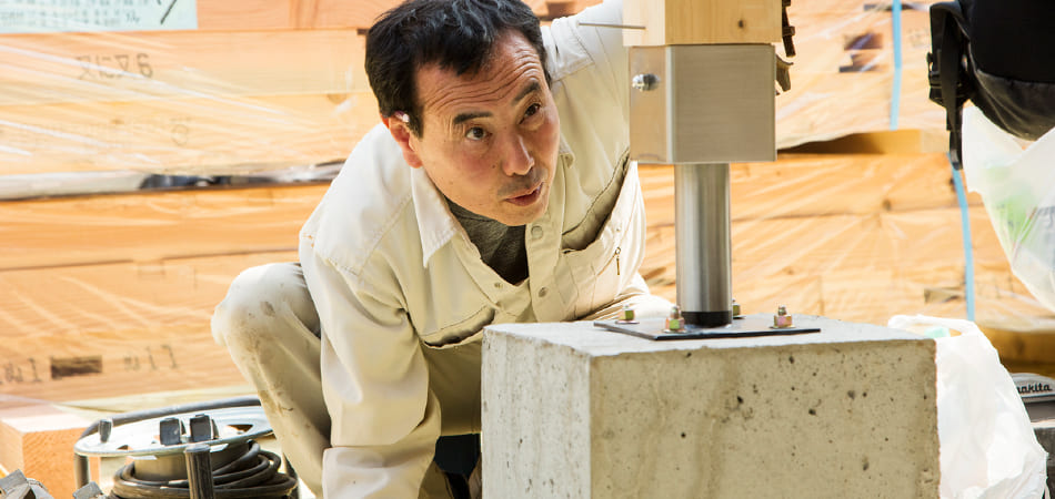 ムクヤホームの大工のイメージ