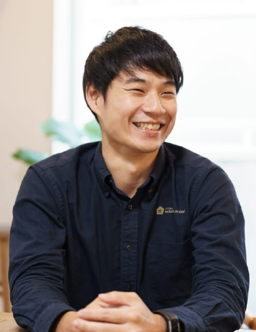 ムクヤホーム代表 粟津佑介の写真